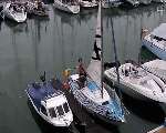 Ecowarrior Peter Le Mare sails into Ramsgate