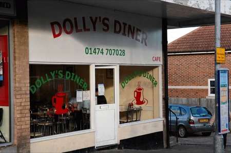 Dolly's Diner at Longfield, where the attack took place