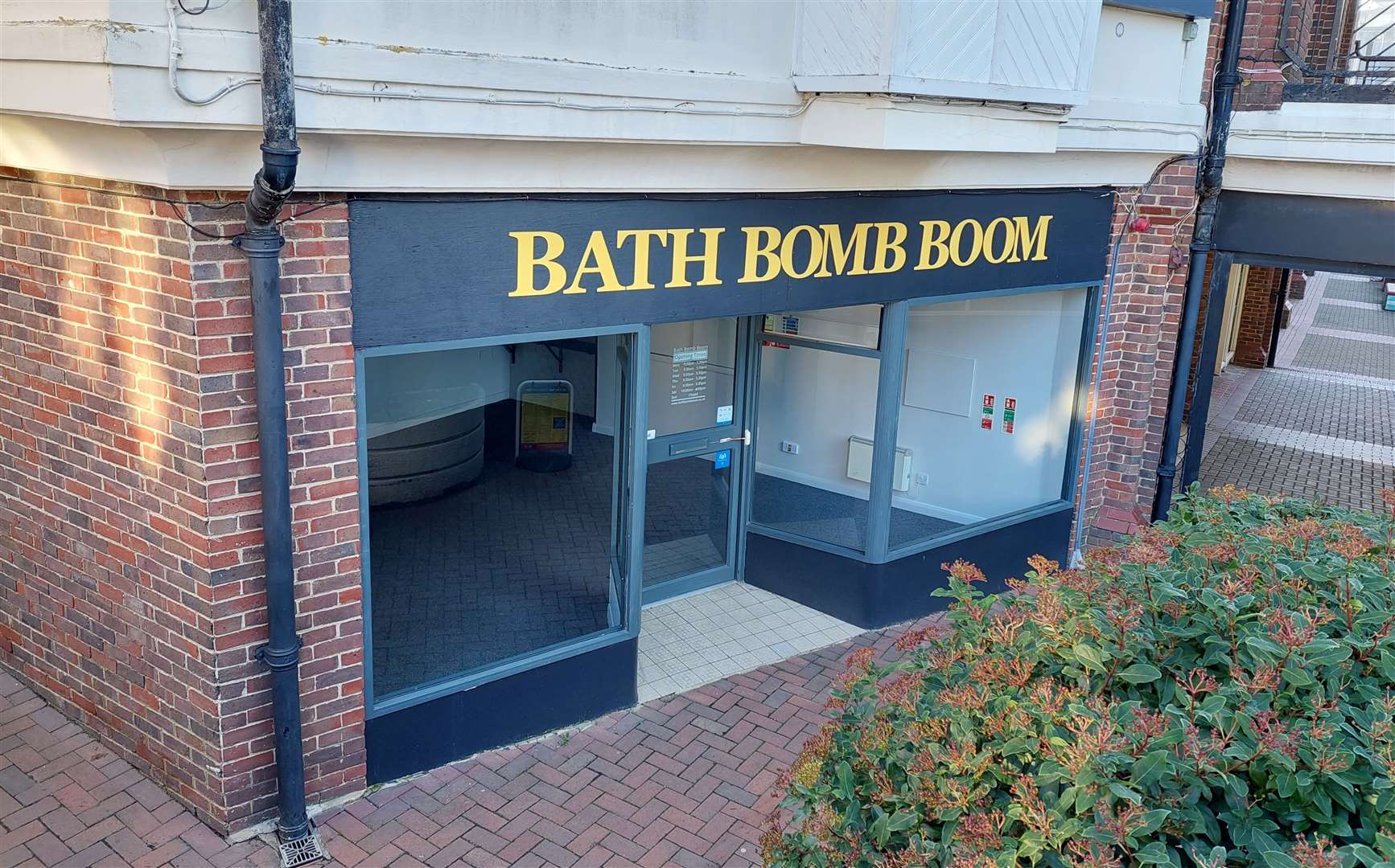 Ashford's Bath Bomb Boom shop opened in July