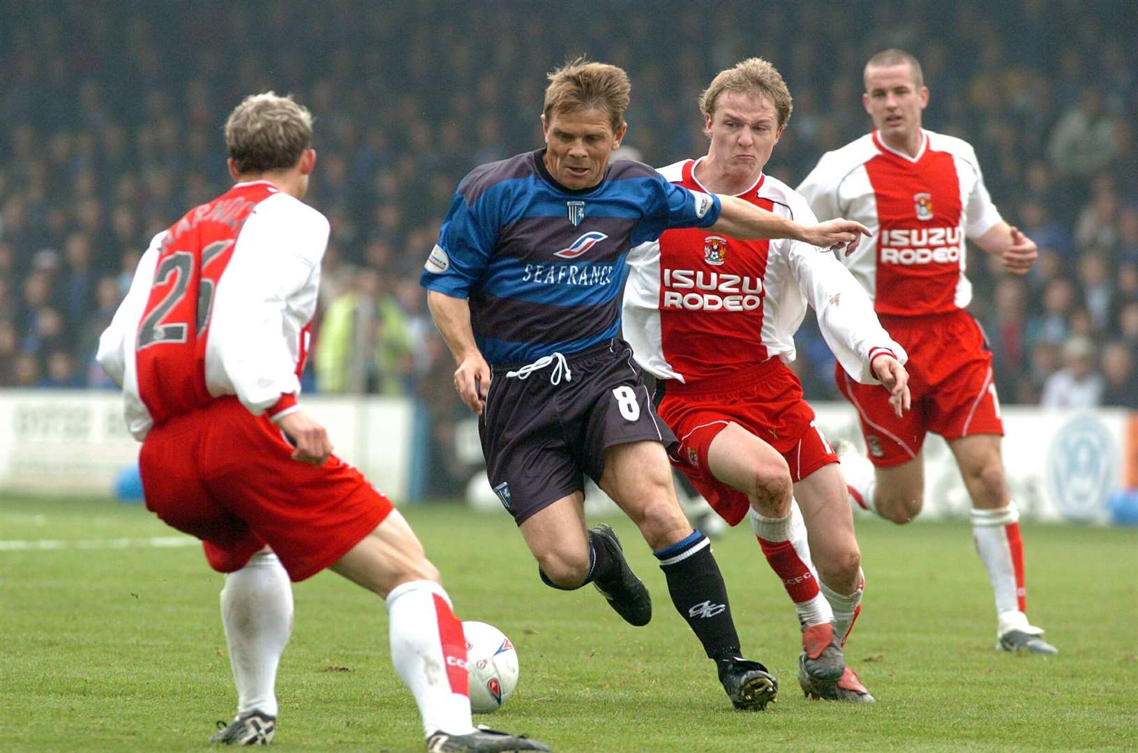 Andy Hessenthaler - made 362 appearances for Gillingham between 1996 and 2006