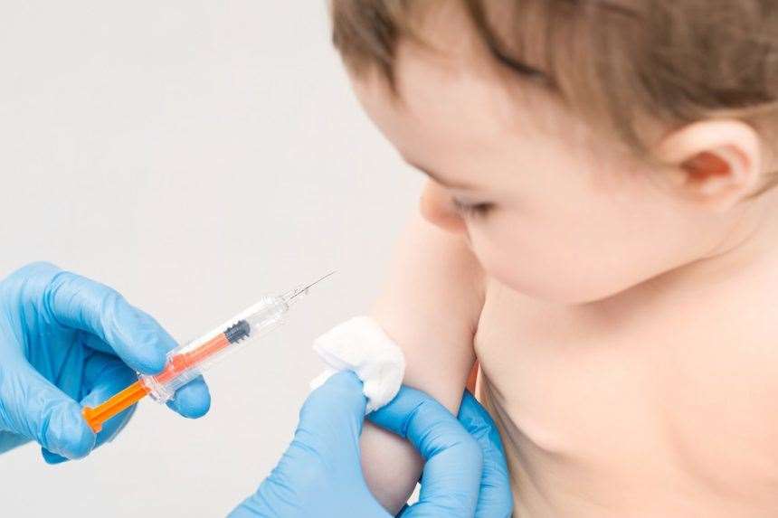 Vaccination uptake was lower than the 90% target although it was not made clear by how much