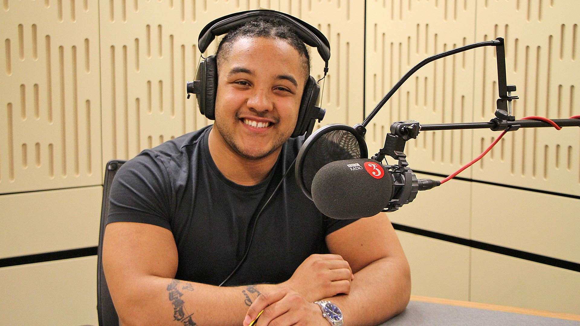 Keelen Carew presenting Sounds Connected, his new show on Radio 3