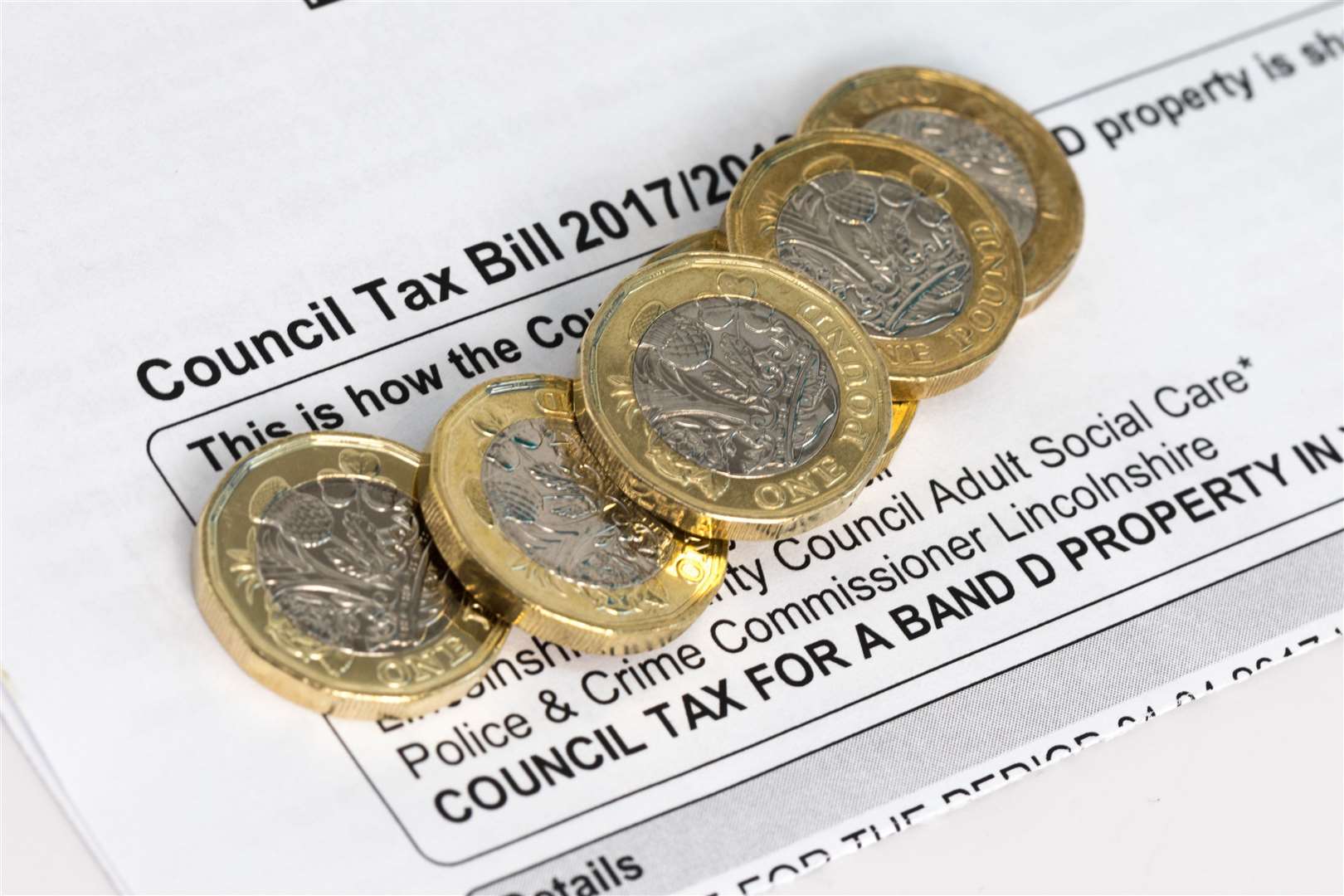 A senior Kent politician has criticised the government over its council tax rebate. Stock image