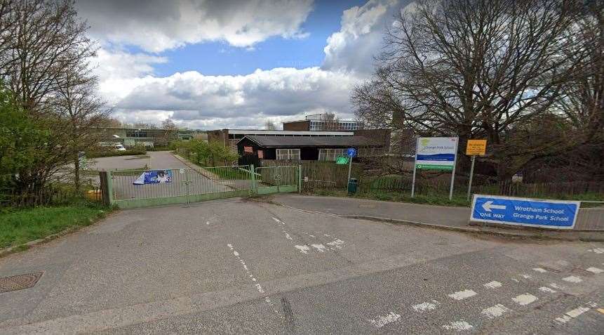 Wrotham School in Borough Green Road, Wrotham is one of 50 schools to receive a share of the government's £1bn rebuild fund. Picture: Google