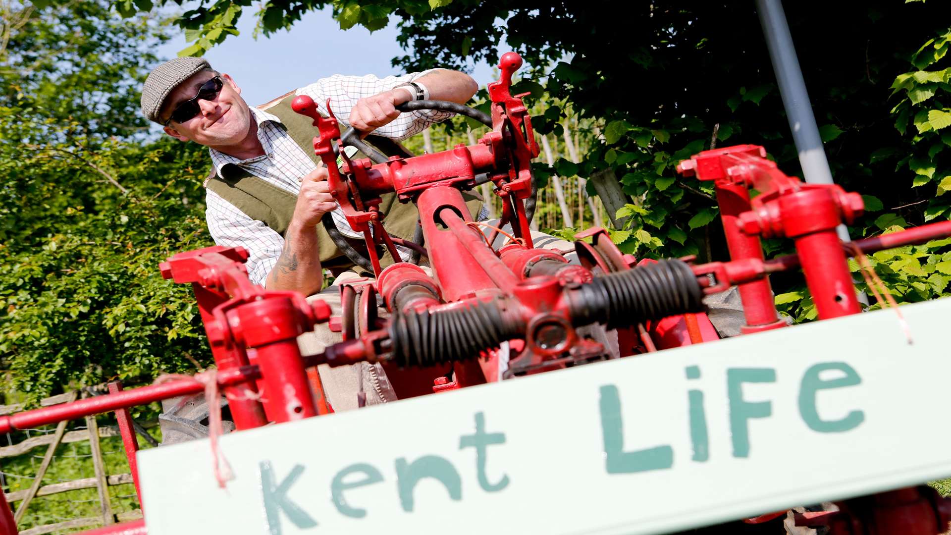 There are May Day celebrations at Kent Life near Maidstone