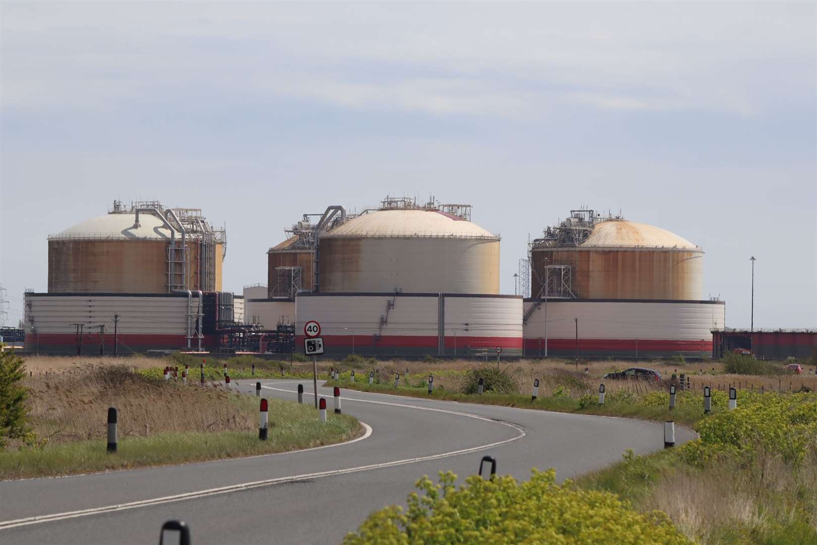 Isle of Grain LNG terminal run by National Grid