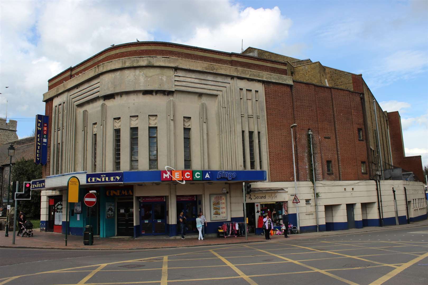 The New Century Cinema building was first opened in 1937