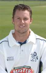 Geraint Jones took two catches and a stumping