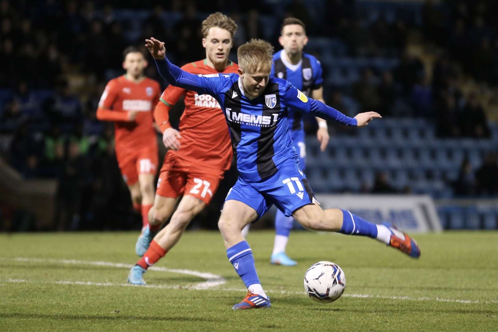 Gillingham head to Wimbledon in the first game of their new season Picture: KPI