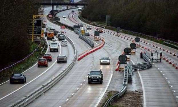 Operation Brock is also in place on the M20. Image: Stock photo.
