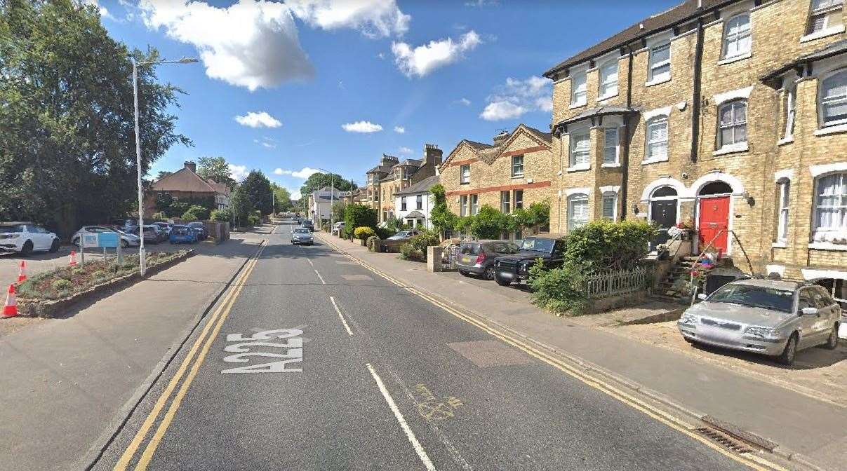 Dartford Road may be reduced to 20mph and have a zebra crossing installed. Picture: Google
