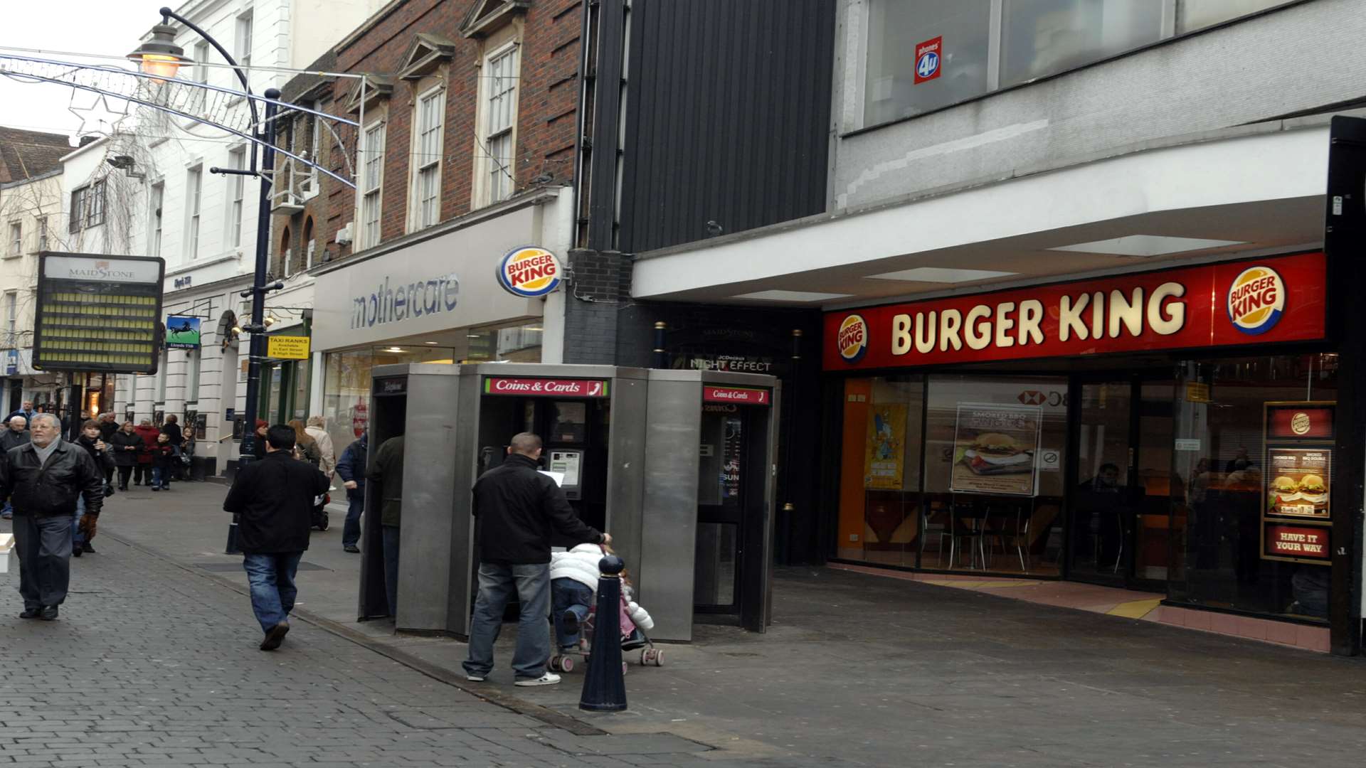 Burger King in Week Street, Maidstone.
