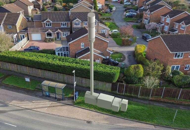 Backlash over 5G mast plans in Deringwood Drive, Downswood, that neighbours claim will ‘knock thousands’ off property prices