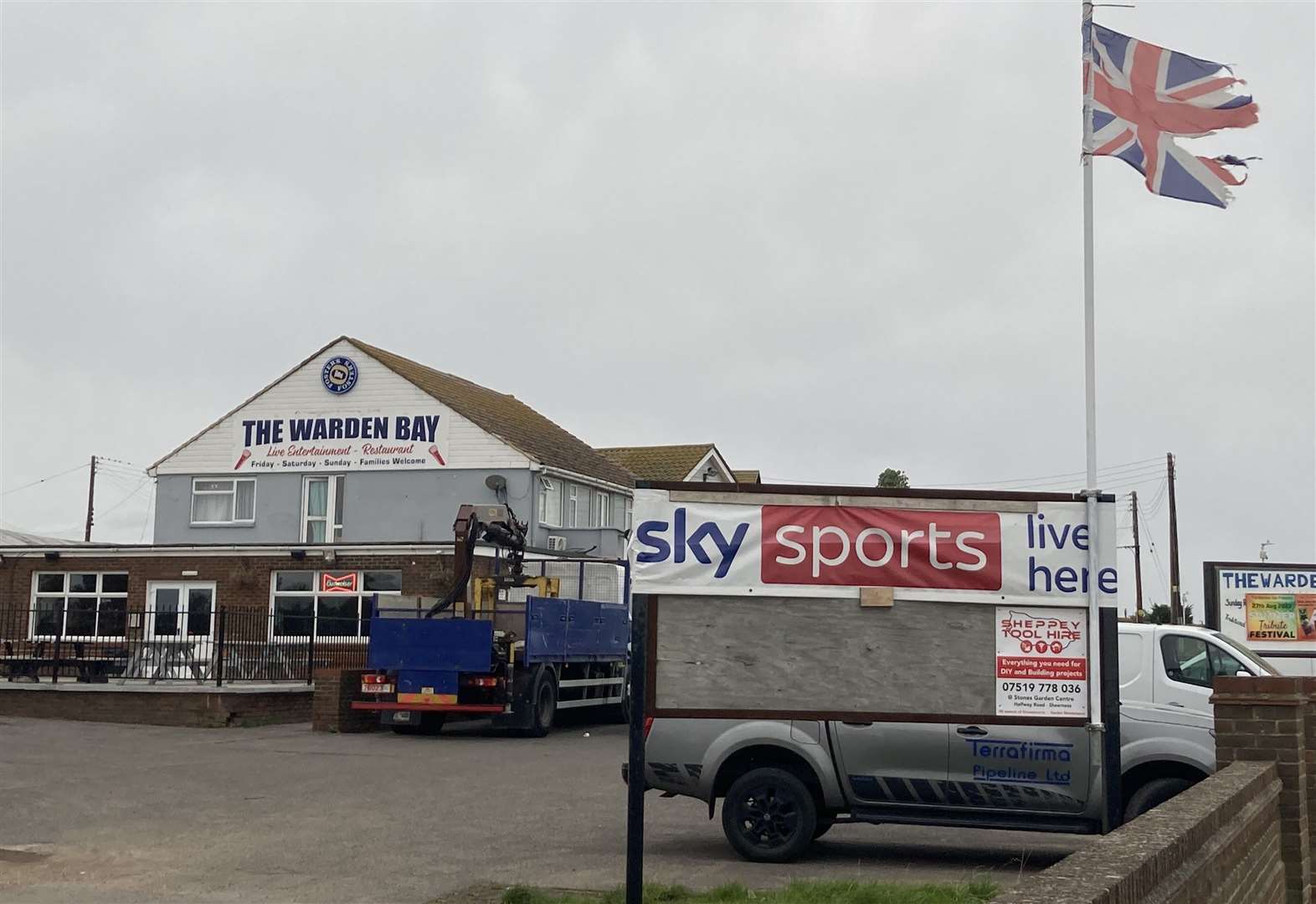 The Warden Bay pub in Leysdown almost lost its premises licence