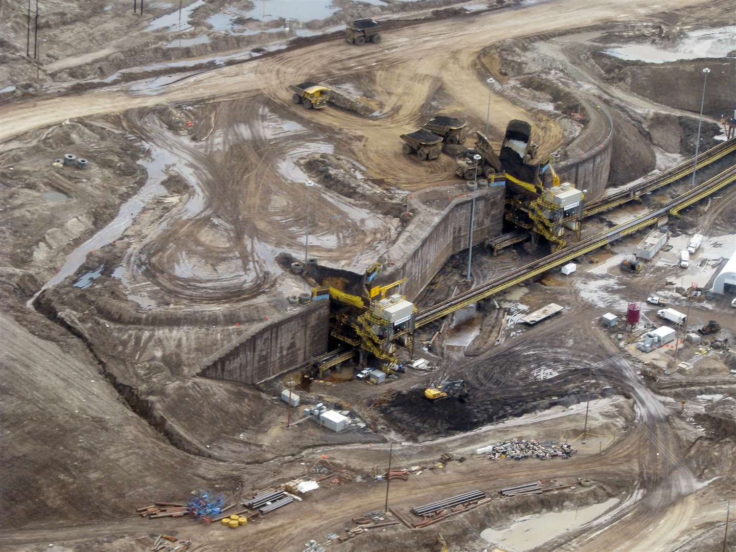 Oil sands are significantly more polluting than other forms of oil extraction (Emily Beament/PA)