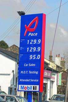 High petrol prices