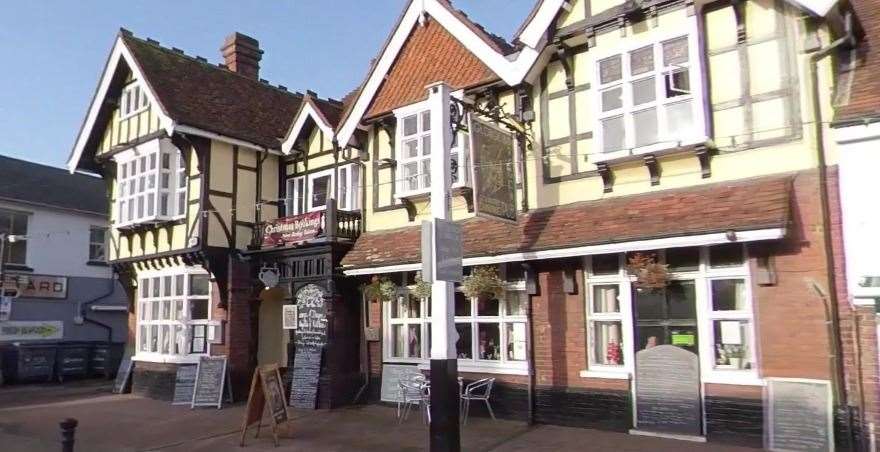 The George and Dragon in Headcorn will just be serving drinks for the first week