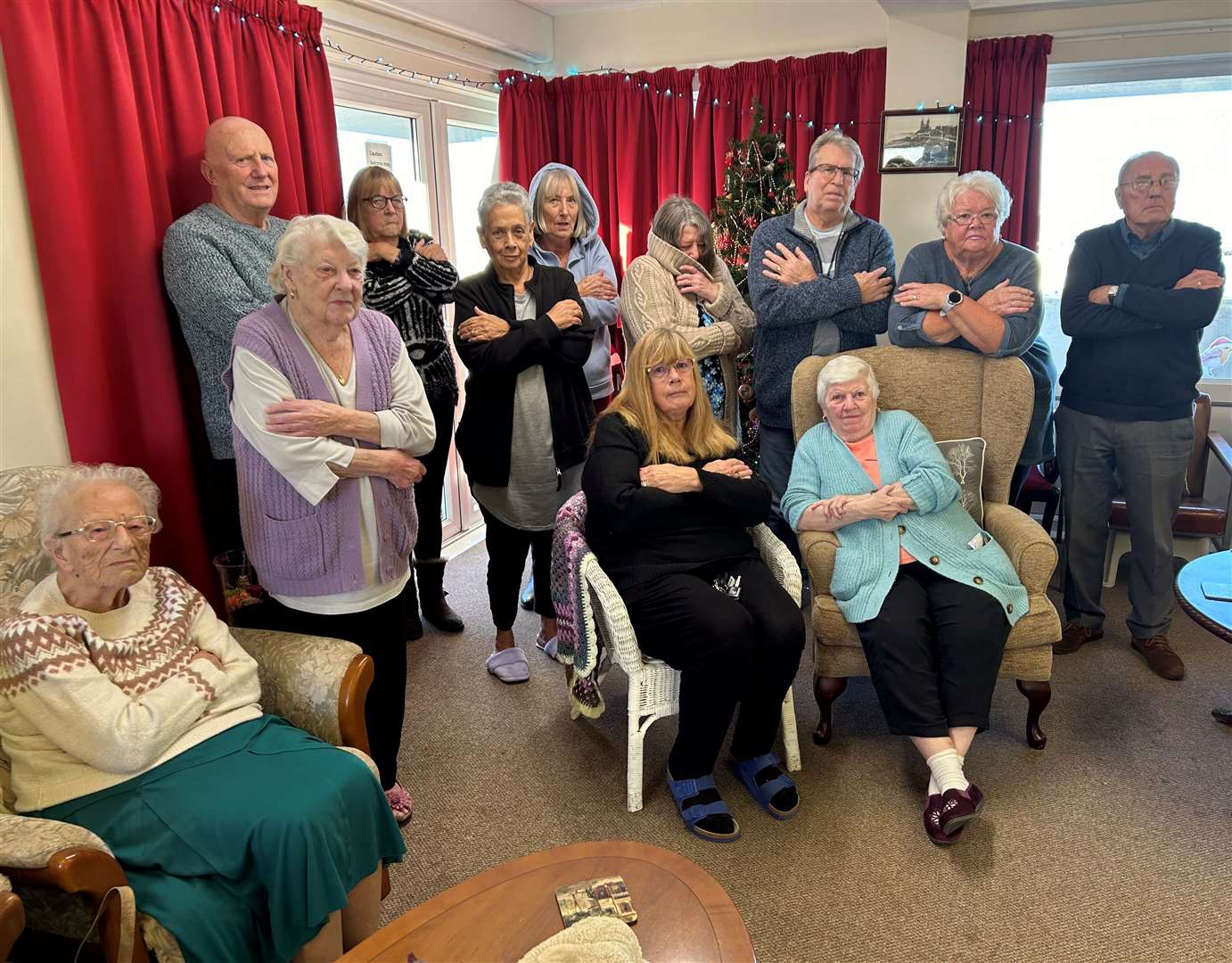 Residents at St Anne's Court in Herne Bay have been waiting for the heating to be fixed for six weeks