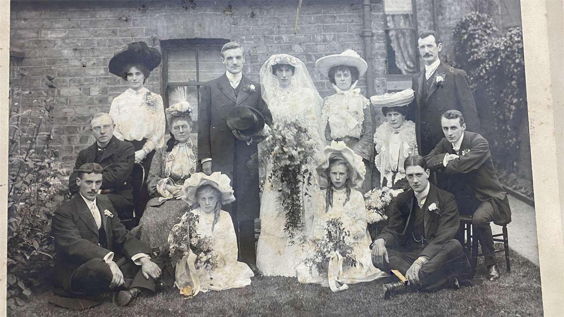 This old family photo was found among Mary Stephenson’s belongings.
