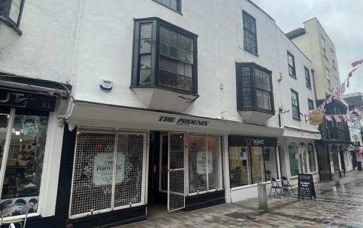 The Phoenix in Bank Street, Maidstone has been put on the market for £600,000. Picture: Sibley Pares