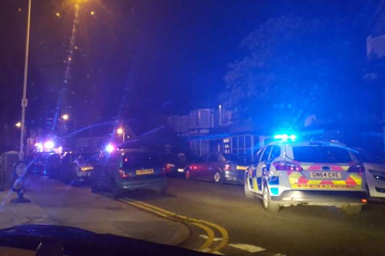 Approach Road was closed by police Picture: Simon Piggott