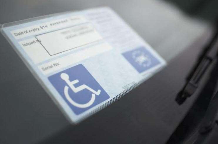 The Blue Badge permits have to be renewed every three years (38924979)