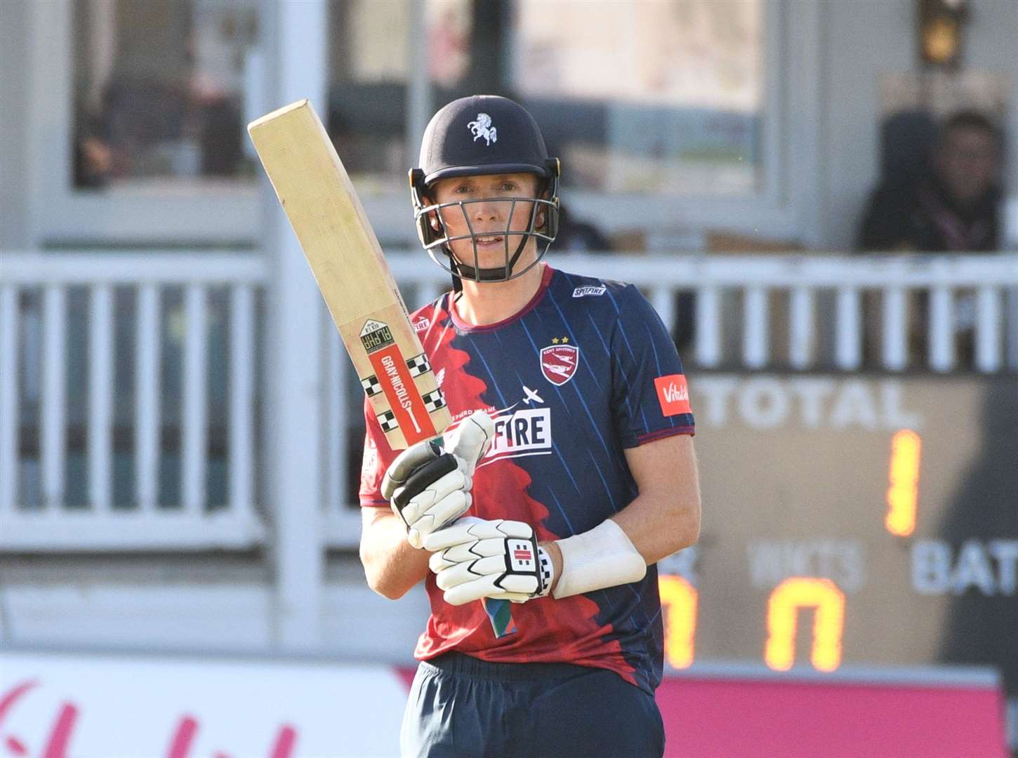 Kent's Zak Crawley has signed a one-year contract extension. Picture: Barry Goodwin