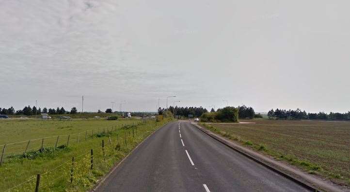 The truck overturned on the A28. Picture: Google street views (19450345)
