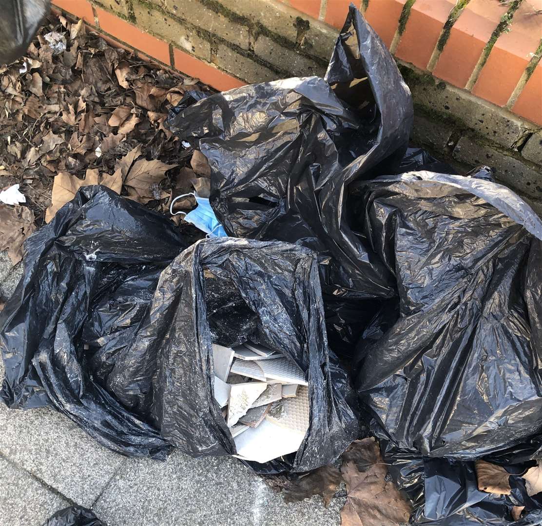 A 60-year-old fined for dumping waste in Parrock Street. Picture: Gravesham Borough Council