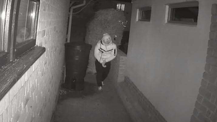 Christine Collins believes the burglar knew she was at work when he broke into her home in Wrotham Road, Meopham