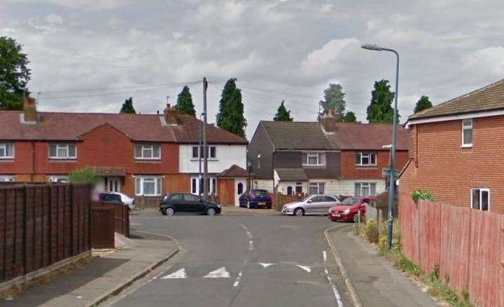 The officer was attacked in Woodside Road. Photo: Google Maps