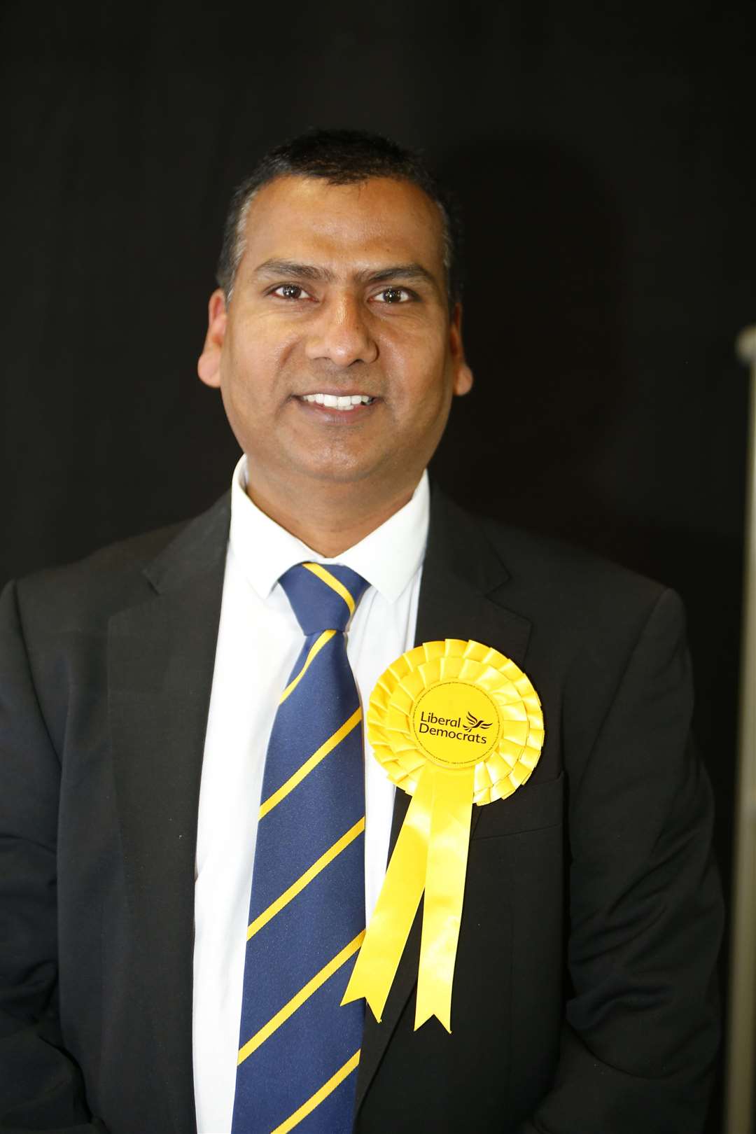 Dinesh Khadka newly elected for the Lib Dems in Fant Ward