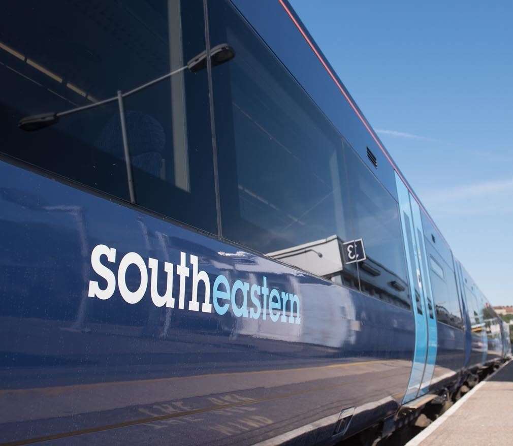 A Southeastern train. Stock picture