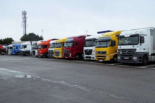 The new site in Ashford is set to cater for scores of lorries