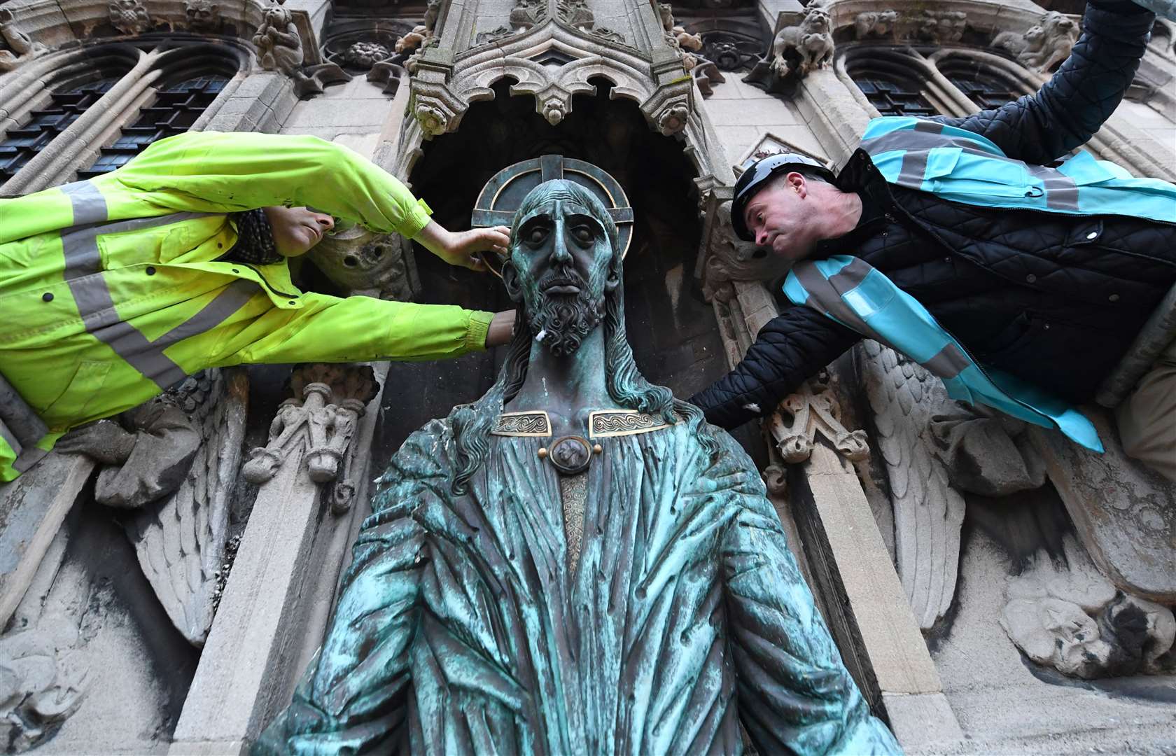 It will stored in a specialist facility for about 18 months. Picture: Canterbury Cathedral