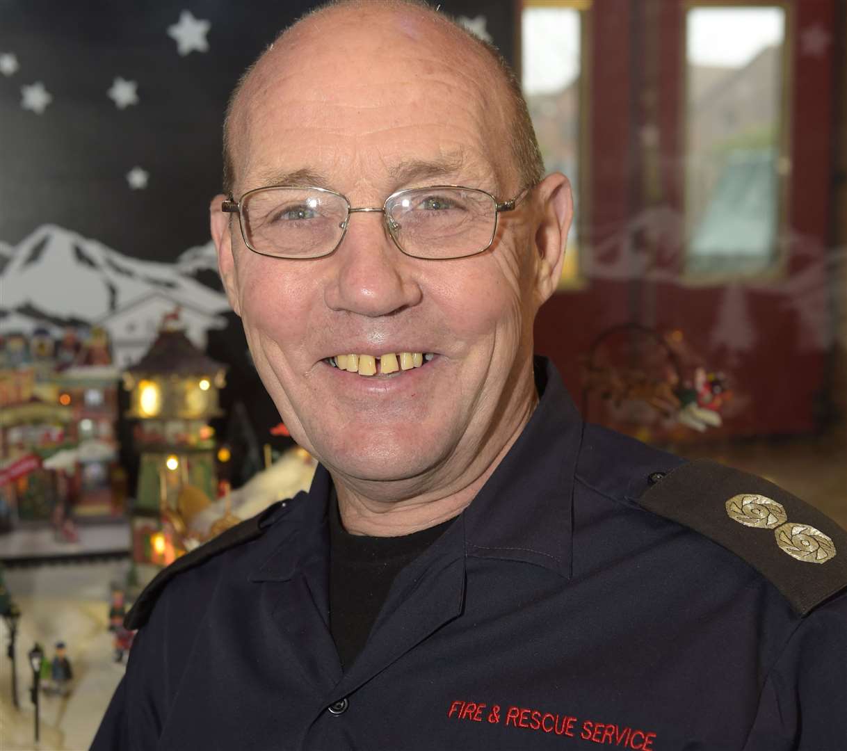 Former watch manager Malcolm Cowie from Deal has been awarded the Queen's Fire Service Medal