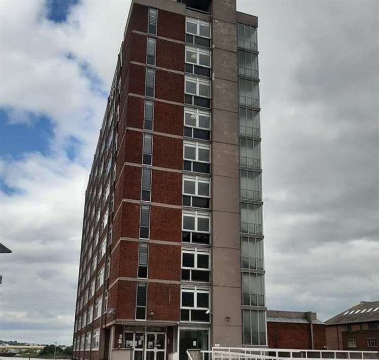 Anchorage House, Chatham - nine flats are now occupied by homeless Medway tenants
