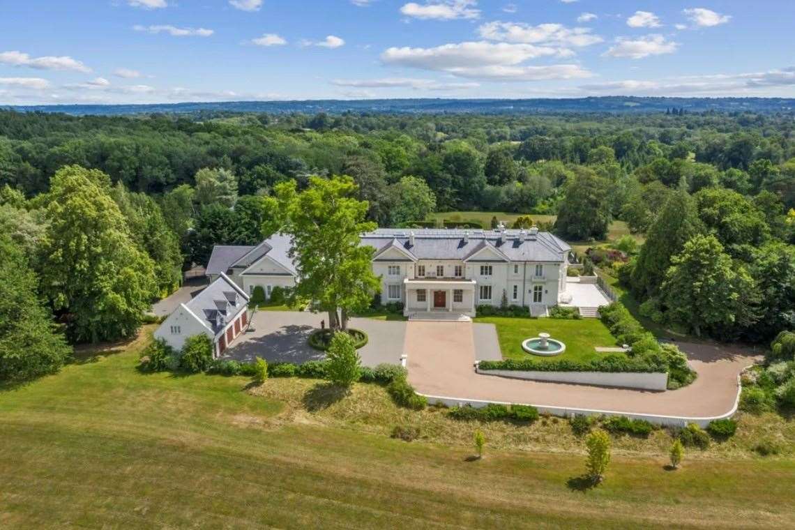 The 14-bed country estate in Sevenoaks. Picture: Zoopla / Knight Frank