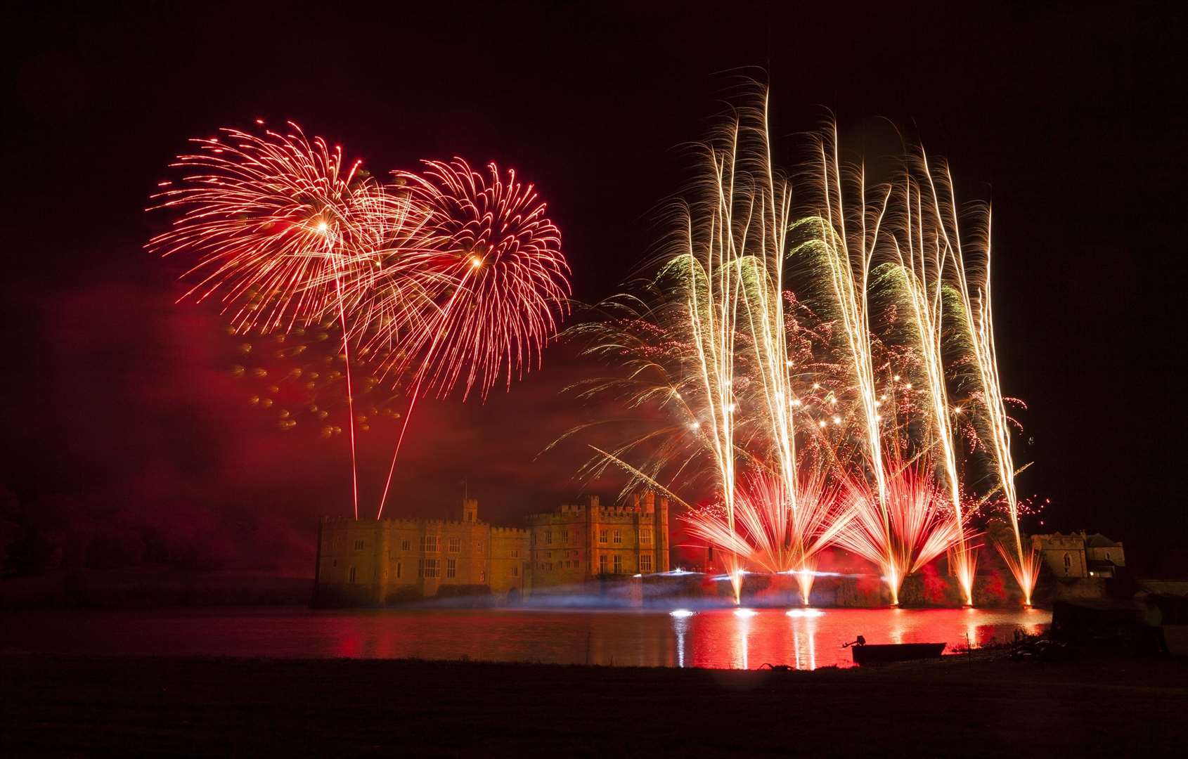 Leeds Castle fireworks