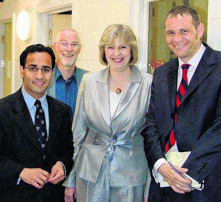 Shadow minister Theresa May visits Sunlight Centre