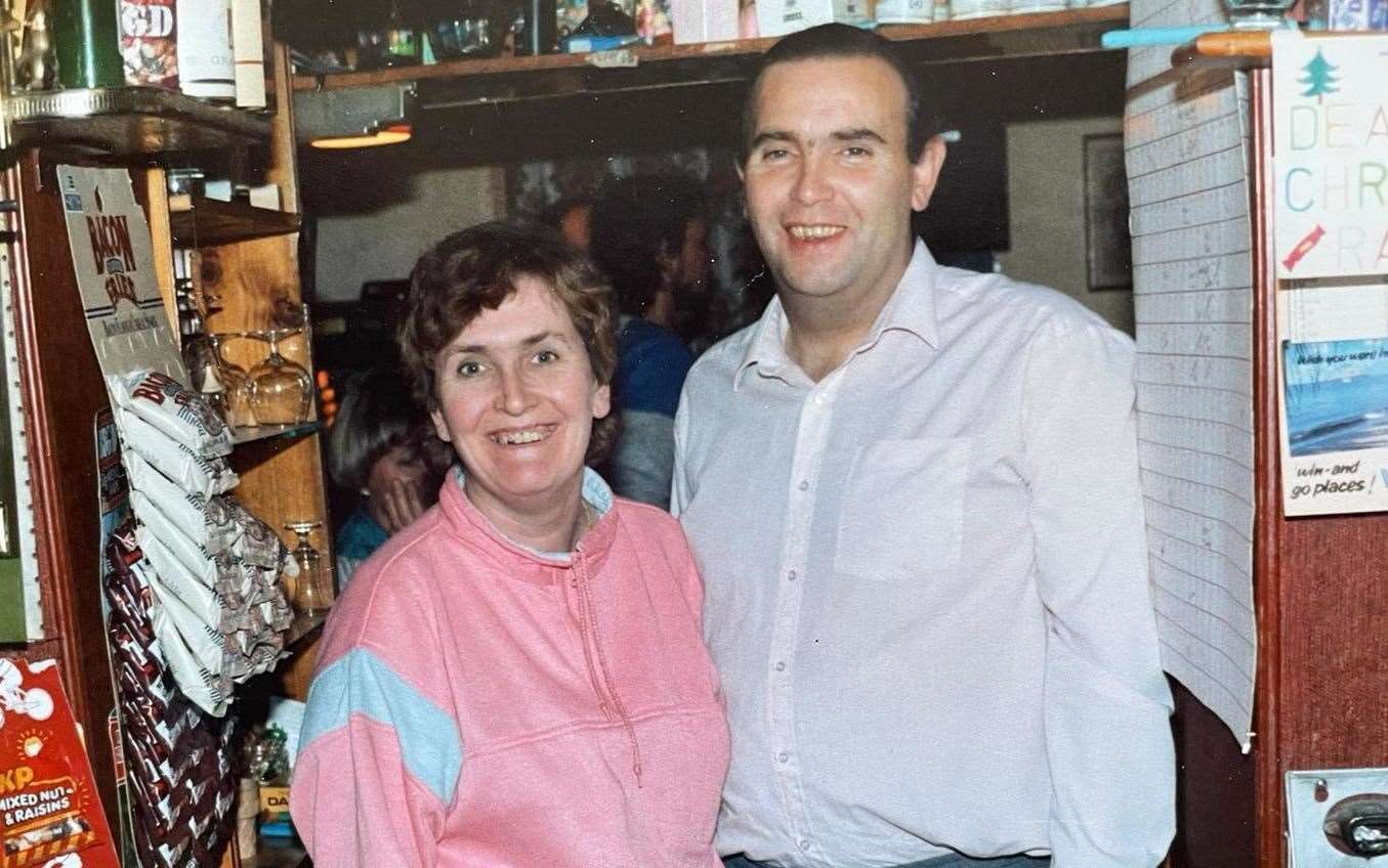 Lynda and Trevor Brett, Matthew's parents, used to run the Deal Hoy pub