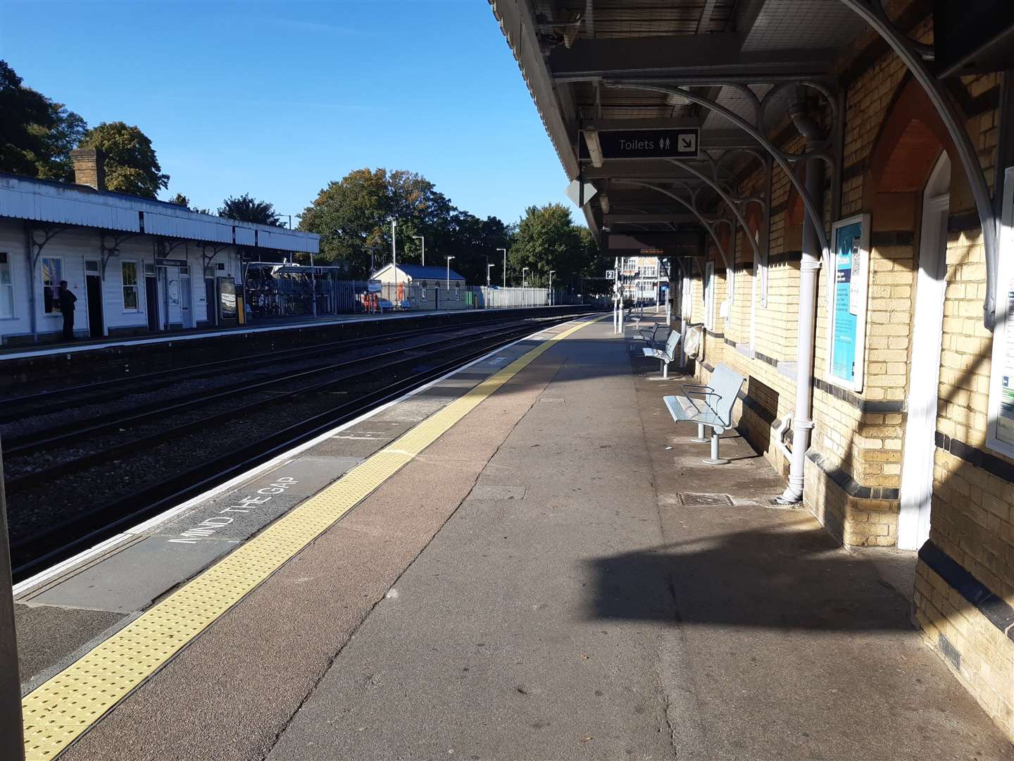 There will be empty platforms across the rail network today