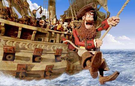 Pirate Captain (voiced by Hugh Grant). Picture: PA Photo/Sony Pictures Releasing