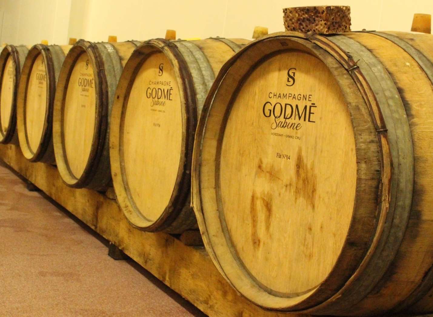 Champagne Godme Sabine located at Verzenay is a family-run champagne house