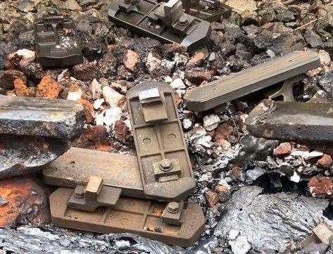 Network Rail says a power supply problem between Rochester and Swanley has been identified. Picture: Network Rail