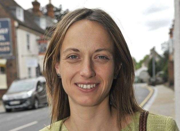 Faversham MP Helen Whately says she is looking forward to not having to wear a mask