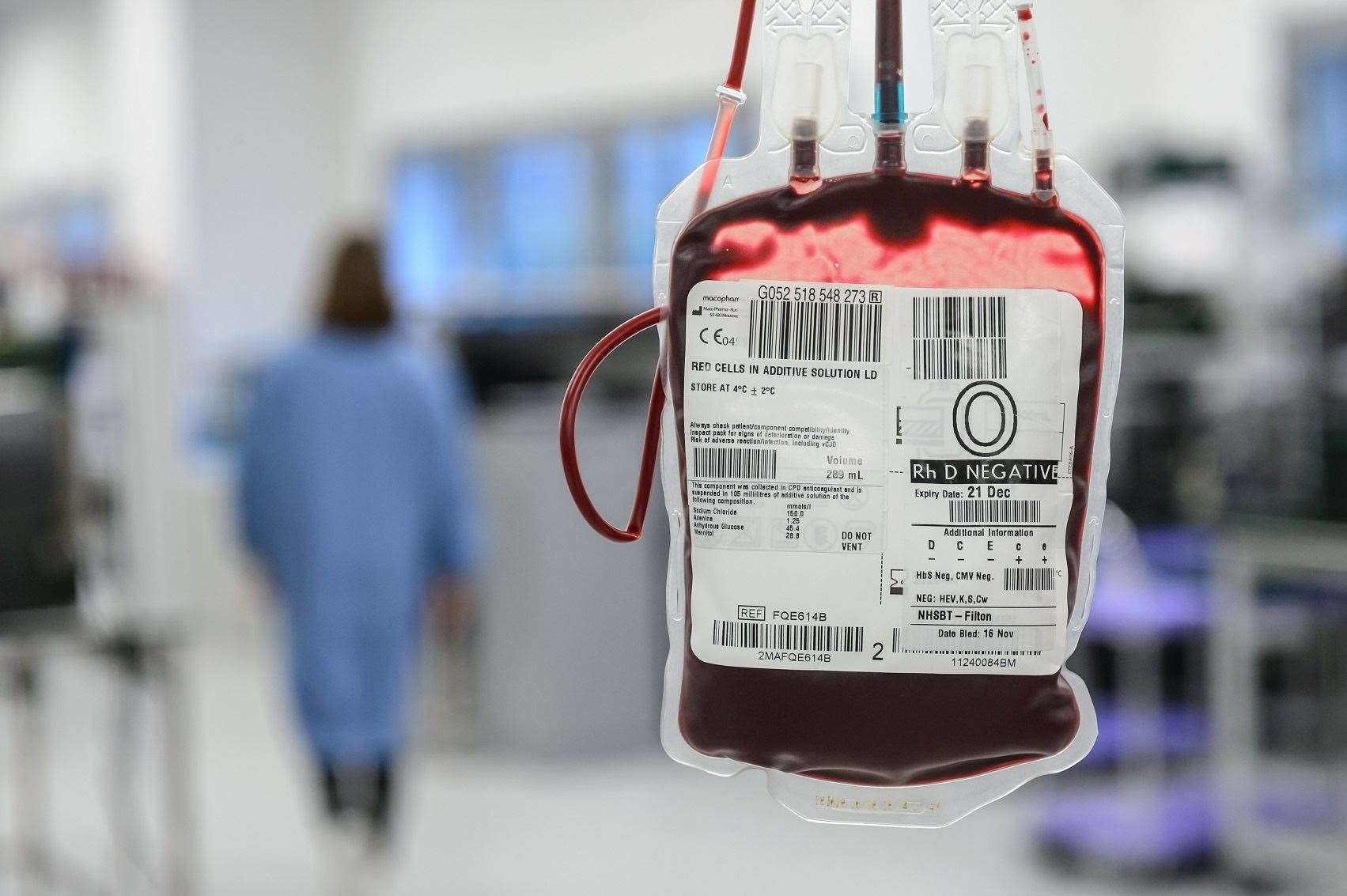 Blood supplies have fallen below manageable levels and an amber alert has been sounded. Image: Stock photo.