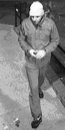 The man police would like to speak to in relation to a theft
