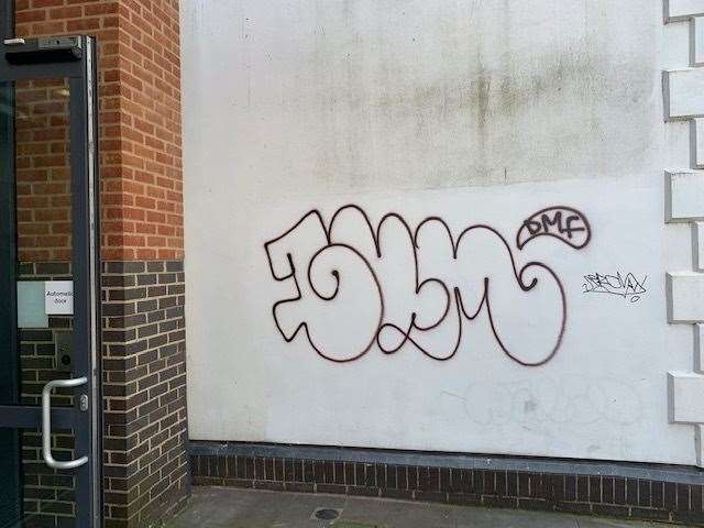 Canterbury City Council has installed cameras in graffiti hotspots (12357052)