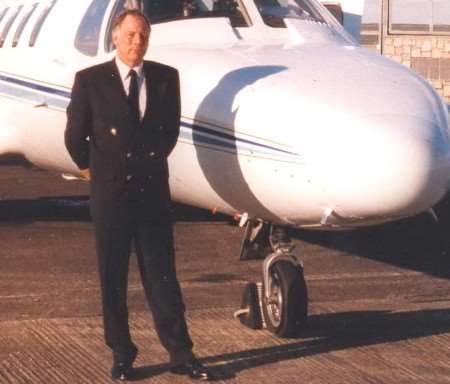 Michael Roberts the pilot of the Cessna Citation that crashed in Farnborough